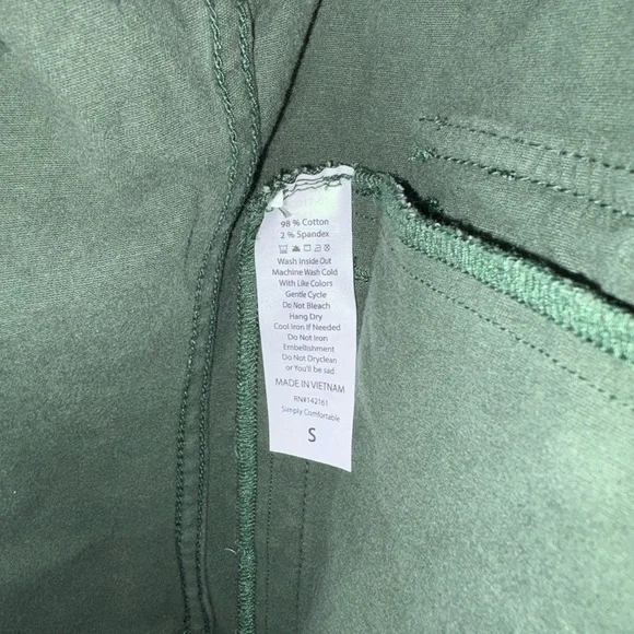 LuLaRoe NWT Kenny Jacket Palm Print Green - Size Small (Runs Large) - Picture 6 of 6